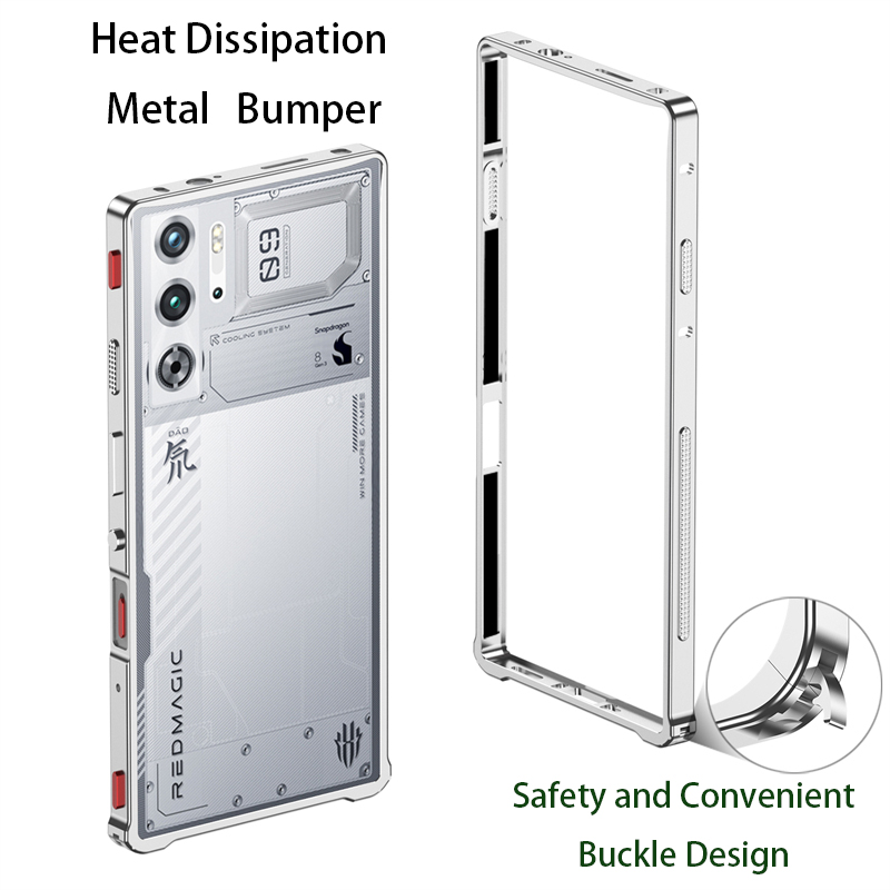 Redmagic Tablet Accessories - กันชนอลูมิเนียมสําหรับ ZTE NUbia Redmagic 10 Air