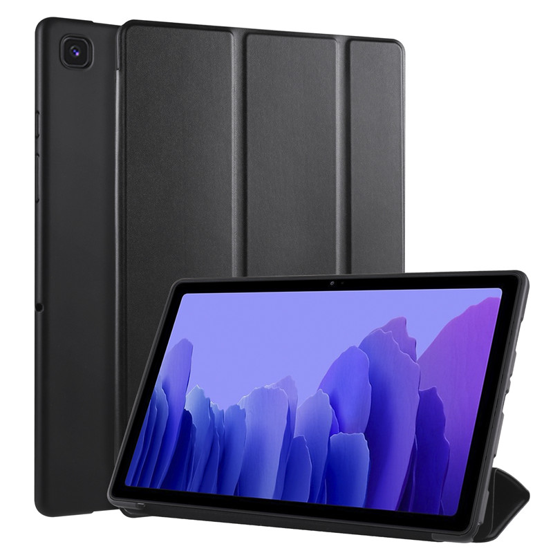 Remarkable Tablet Accessories - เคสซิลิโคนแบบพับได้สามตอน สำหรับ Samsung Galaxy Tab A7