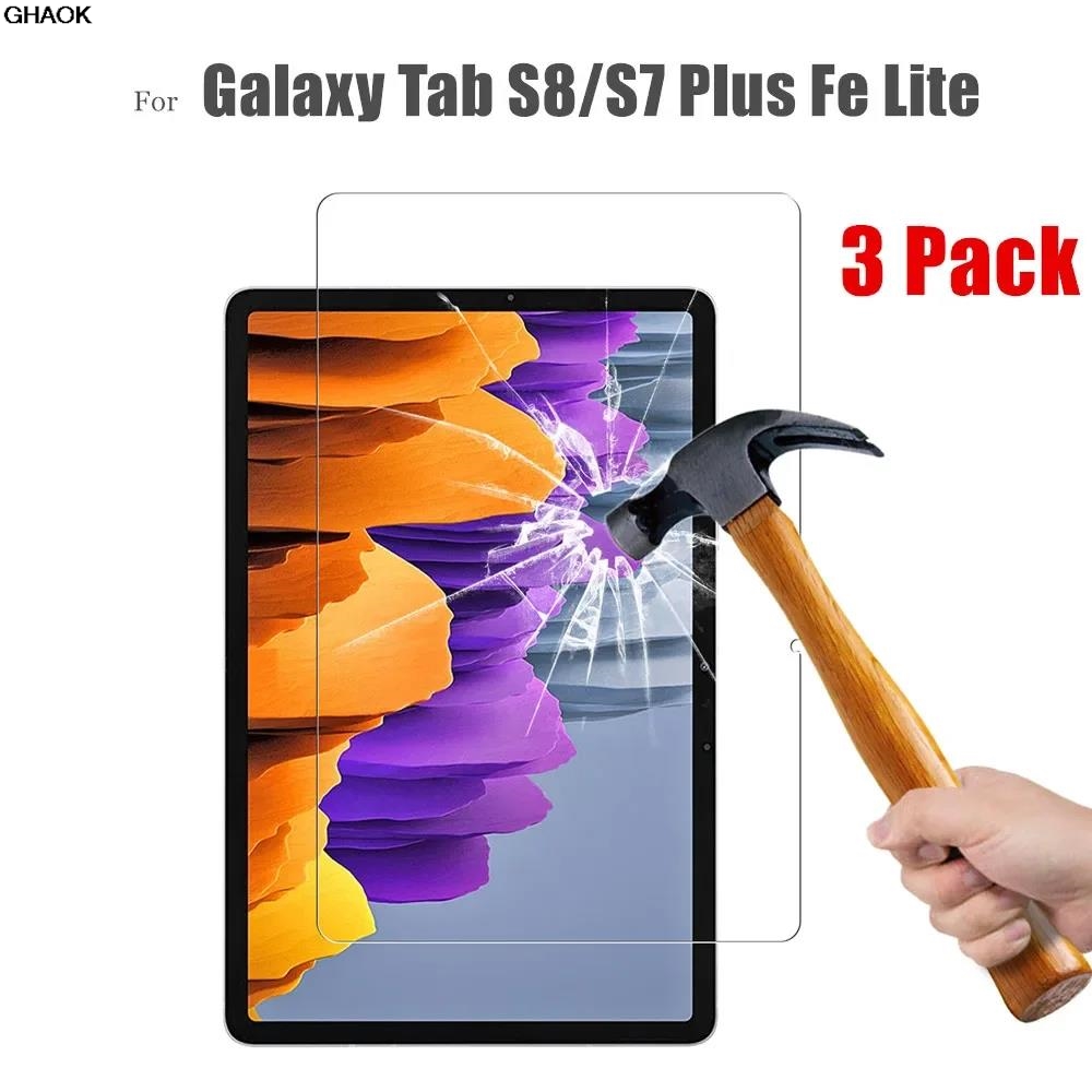 Samsung Tablet S10 Accessories - ฟิล์มกันรอยกระจก 3 ชิ้นสำหรับ Samsung Galaxy Tab