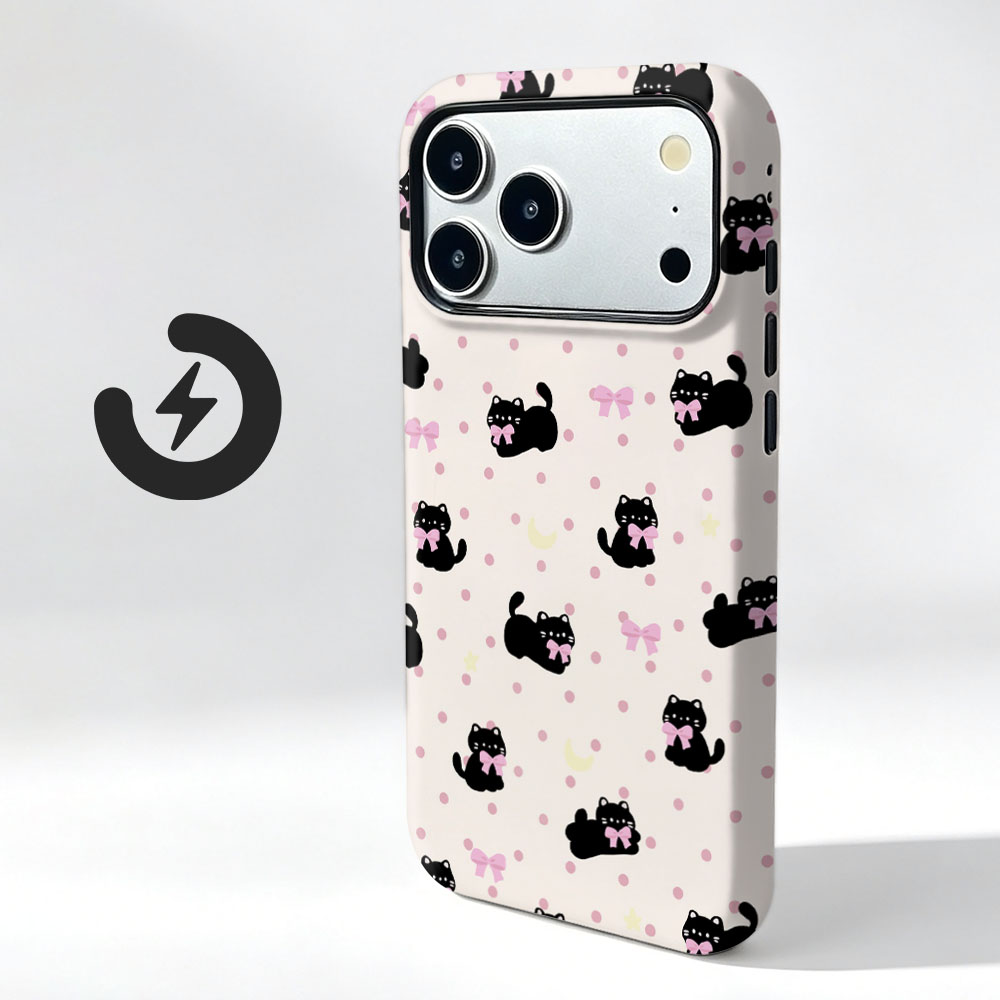 Vivo X200 - เคสโทรศัพท์แม่เหล็กลายแมวน่ารักสำหรับ Vivo X100 X200 X300 X90