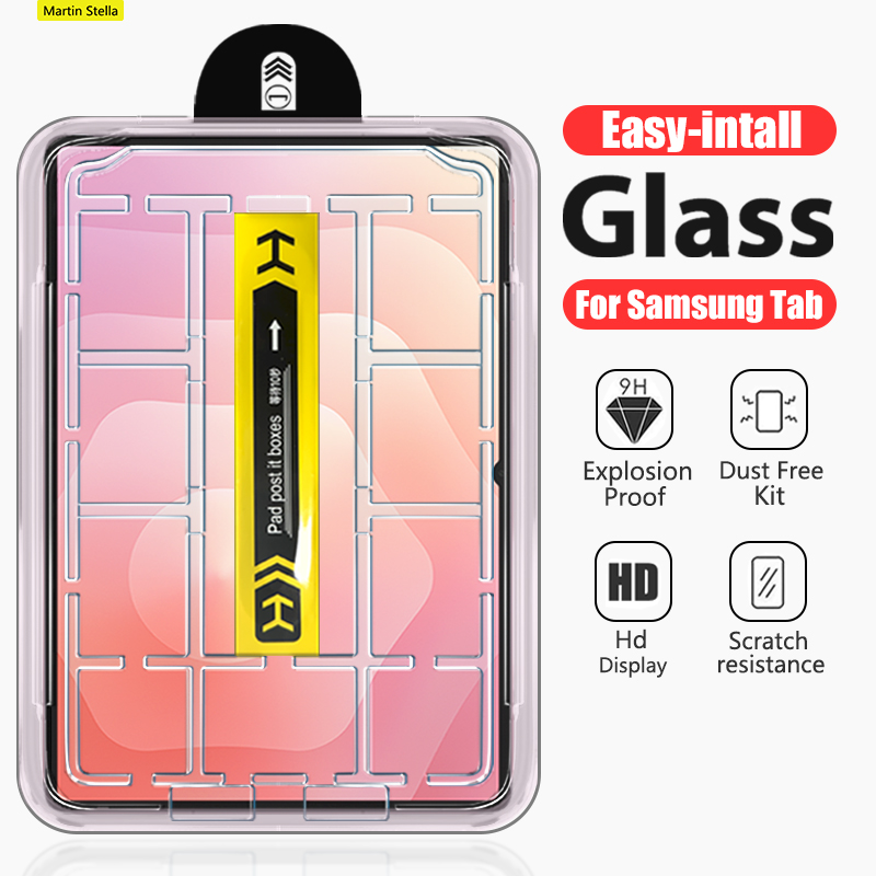 Samsung Tablet S10 Accessories - กระจกนิรภัยป้องกันหน้าจอสำหรับซัมซุงกาแล็กซีแท็บ S10 Fe S9 Plus S11