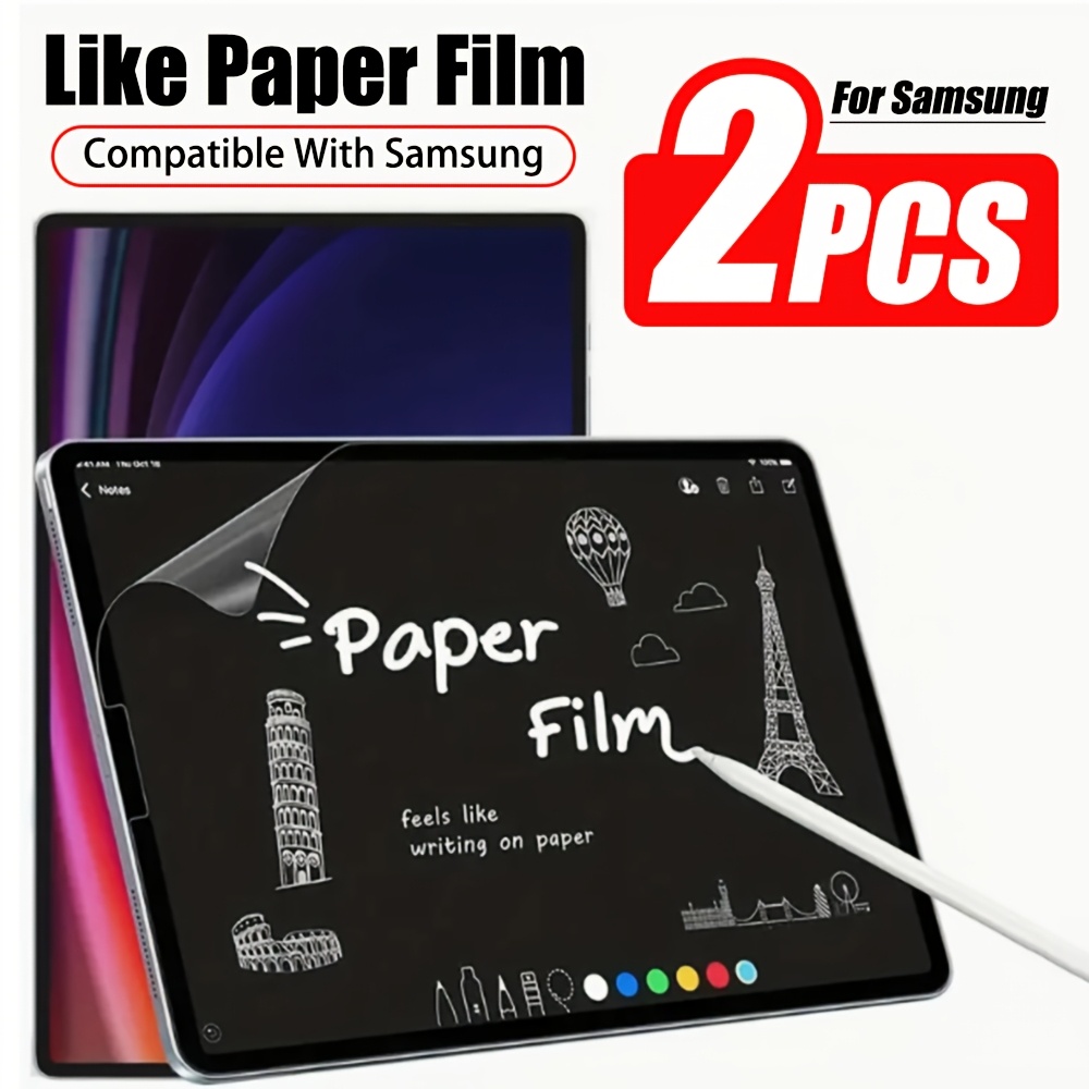 Samsung Tablet S10 Accessories - ฟิล์มกันรอยหน้าจอ 2 ชิ้น สำหรับ Samsung Galaxy