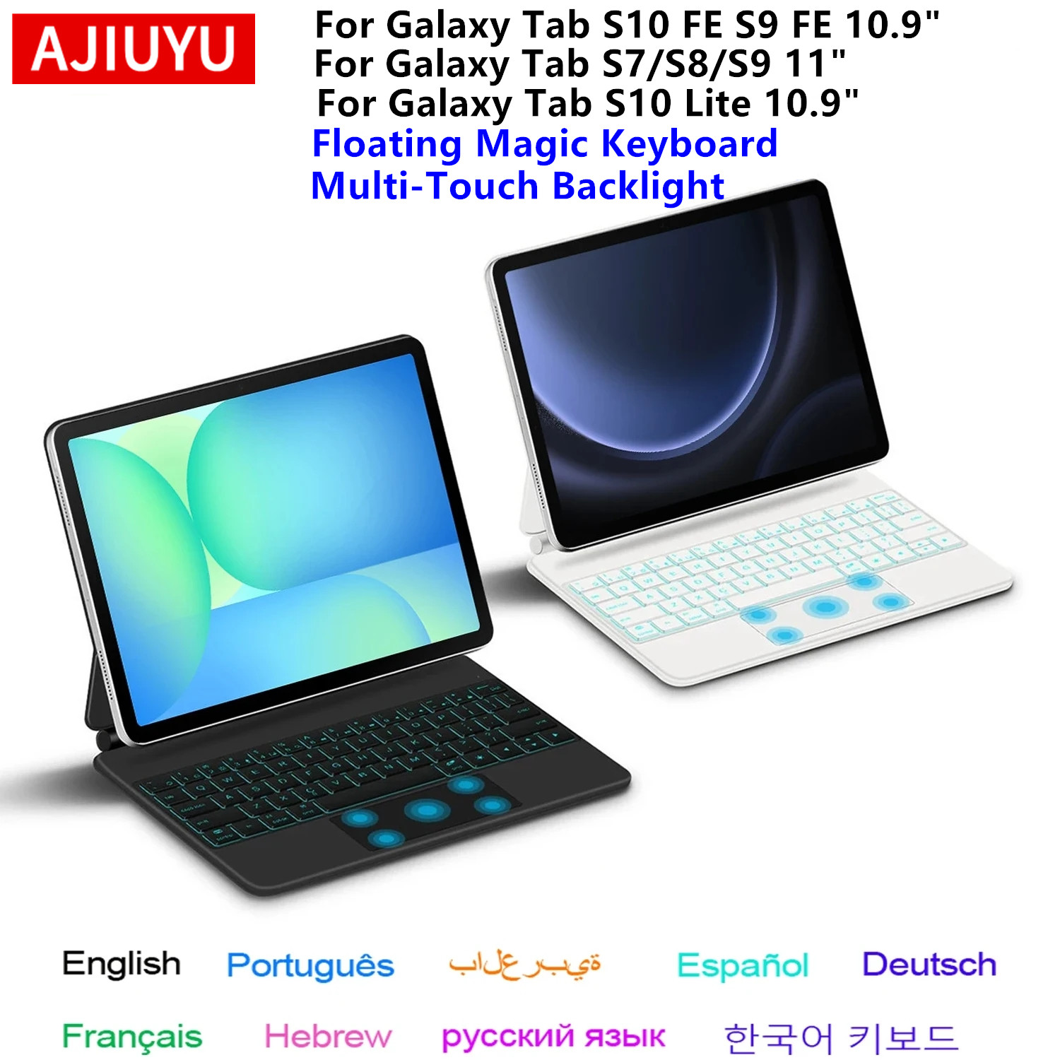 Tablet Accessories For Samsung - เมจิกคีย์บอร์ดสำหรับซัมซุง กาแลคซี่ แท็บ เอส 10 เอฟอี/เอส
