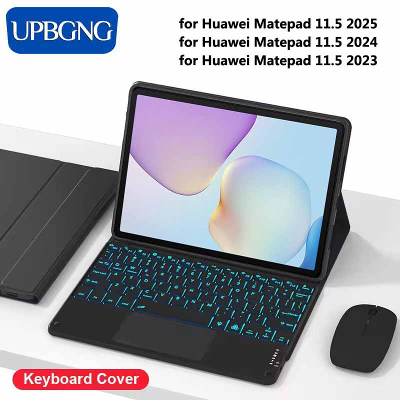 Bluetooth Trackpad - Touch Backlight คีย์บอร์ดสําหรับ Huawei MatePad 11.5