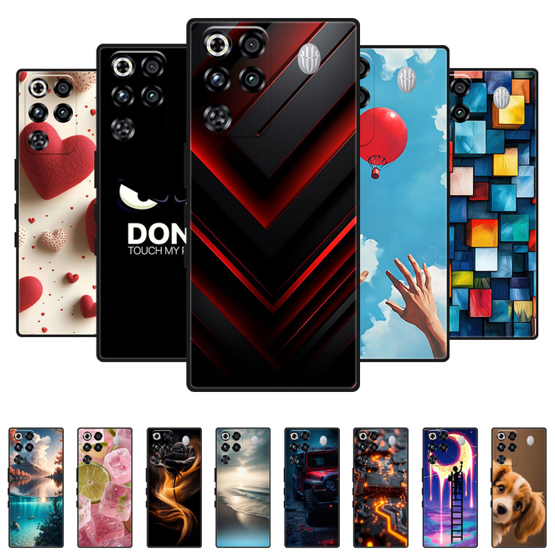 Redmagic Tablet Accessories - เคสโทรศัพท์ซิลิโคนนิ่มลายการ์ตูนสัตว์สุดเท่ สำหรับ ZTE Nubia RedMagic 11