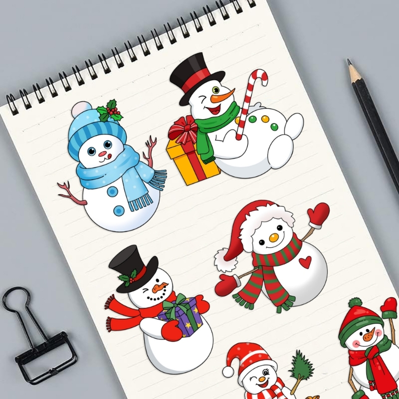 กันน้ำ Snowman ปริศนาสติกเกอร์ - Best Tablet Accessories บทวิจารณ์และราคา