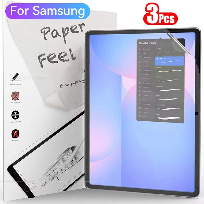 ฟิล์มกันรอยหน้าจอแบบกระดาษ 3 ช - Samsung Tablet S10 Accessories บทวิจารณ์และราคา