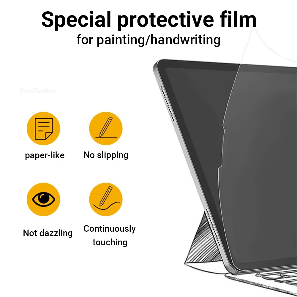 ฟิล์มกันรอยหน้าจอแบบกระดาษ 3 ช - Samsung Tablet S10 Accessories บทวิจารณ์และราคา