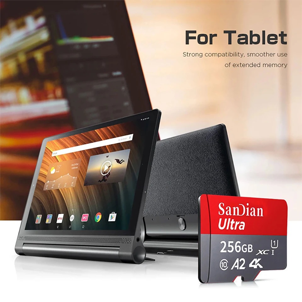 การ์ดหน่วยความจำความเร็วสูง UH - Microsd Card Tablet บทวิจารณ์และราคา