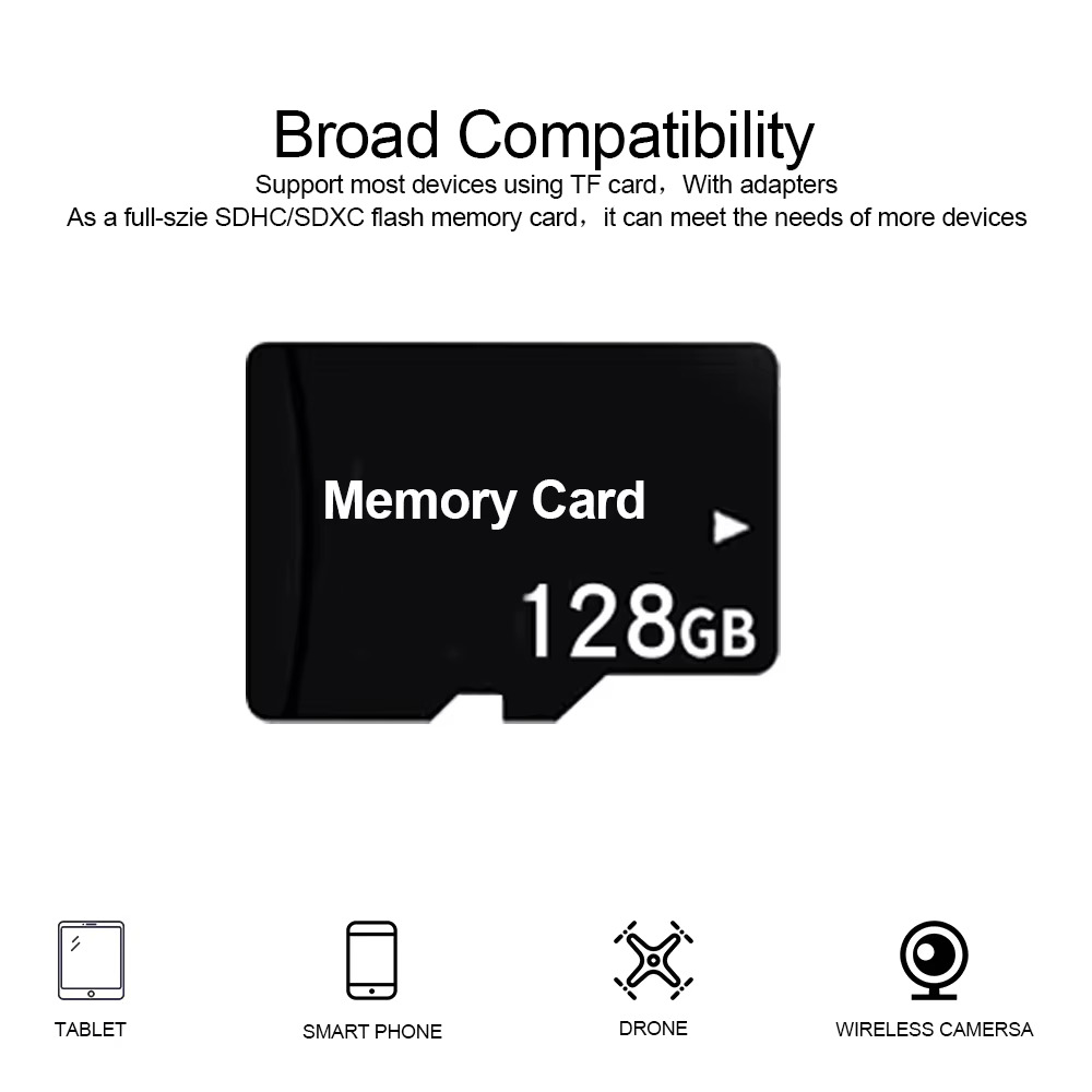 การ์ด TF 10 ชิ้น ความจุ 128GB  - Microsd Card Tablet บทวิจารณ์และราคา