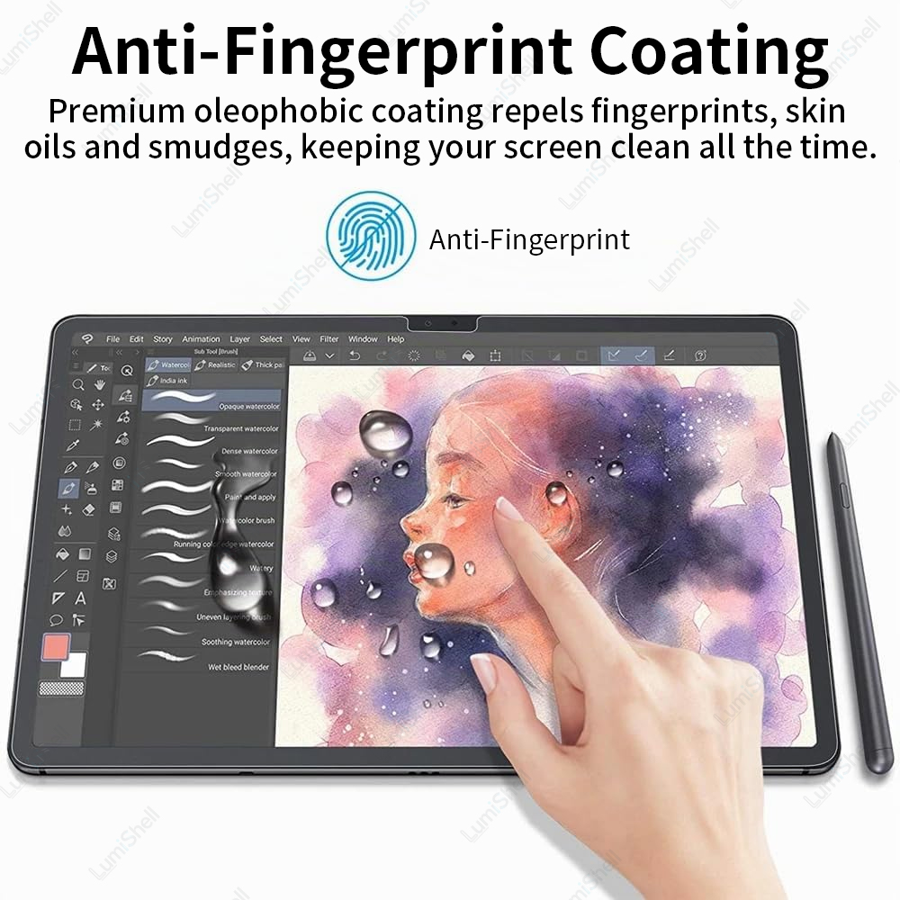 ฟิล์มกันรอยหน้าจอแบบกระดาษ 2 ช - Samsung Tablet S10 Accessories บทวิจารณ์และราคา