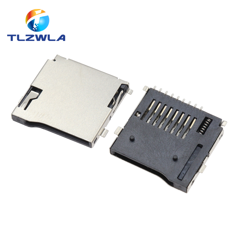 10PCS 9Pin Micro SD Card Slot  - Microsd Card Tablet บทวิจารณ์และราคา