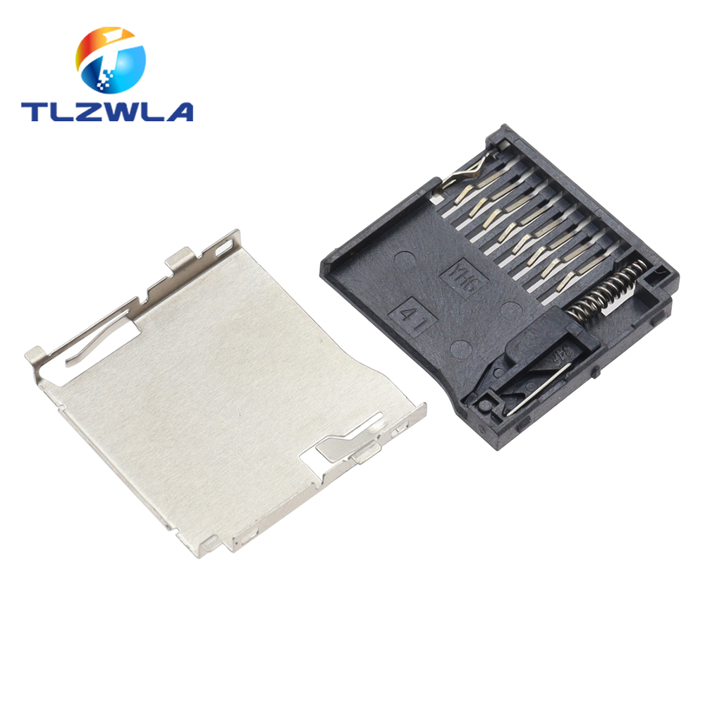 10PCS 9Pin Micro SD Card Slot  - Microsd Card Tablet บทวิจารณ์และราคา