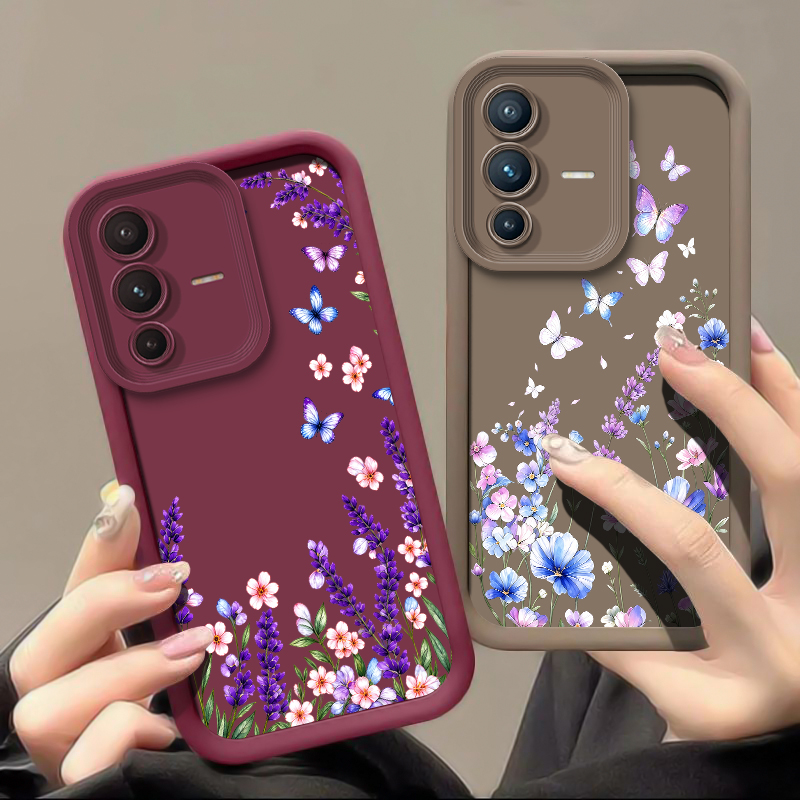 เคสโทรศัพท์ลายผีเสื้อลายลาเวนเ - Vivo V40 บทวิจารณ์และราคา