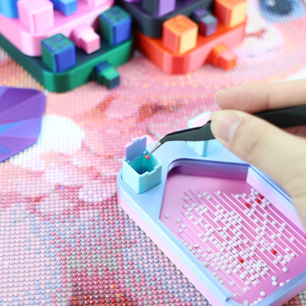 ถาดใส่เพชรหลากสีพร้อมถังขยะ 2  - Drawing Tablet Pen Accessories บทวิจารณ์และราคา