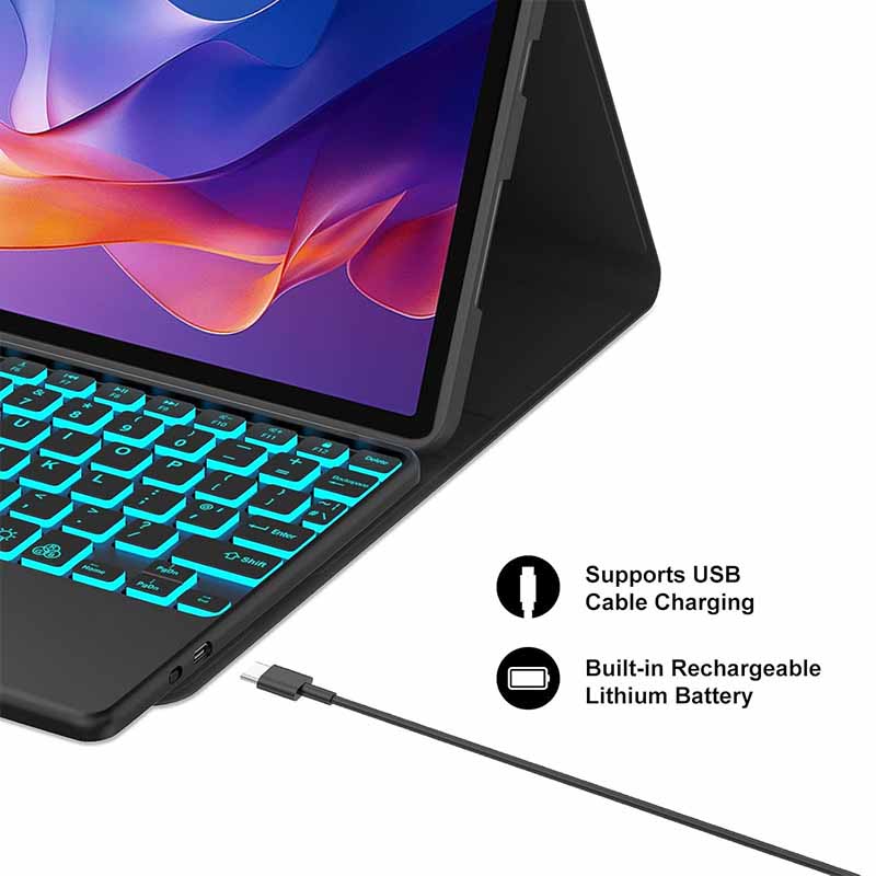 Touch Backlight คีย์บอร์ดสําหร - Bluetooth Trackpad บทวิจารณ์และราคา